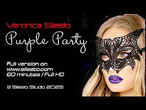 NEW!!! Veronica Silesto Purple Party - the best dog porn.