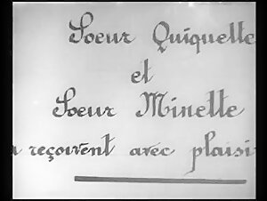 Vintage Two nuns sucking the dog cock and fucking