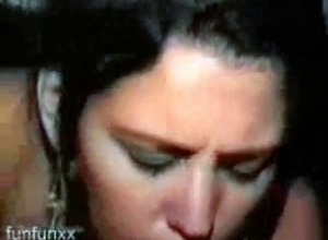 Stallion nicely cums in her mouth
