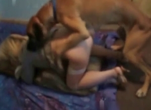 Doggy style drilling for a blondie