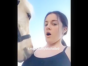 My Horse is addicted to my body